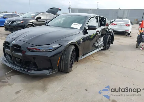 2024 BMW M3 Competition xDrive z USA, uszkodzony, nr VIN WBS43AY05RFT02843